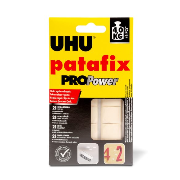 UHU Patafix PROPower - fekete gyurmaragasztó - 21 db / csomag