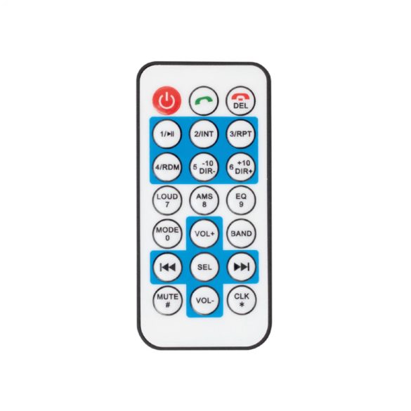 SAL VBT 1100/RD autórádió, 4 x 45 W, 4 RCA, FM, BT, USB, SD, AUX, piros LED kijelző és gombok