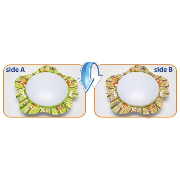 Home Kids VUK ML01 mennyezeti ufólámpa, Vuk, 2 oldalú, E14, max. 13 W